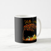 Mug Hello Autumn Hello Fall Pumpkin Fall Lover Thanksg (Devant droit)