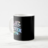 Mug Hello Eleven Est 2014 Coquette Bow 11th Birthday G (Devant gauche)