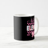 Mug Hello Eleven Est 2014 Coquette Bow Happy 11th Birt (Devant droit)