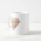 Mug Hello Fall Love Heart (Devant gauche)