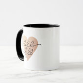 Mug Hello Fall Love Heart (Devant gauche)
