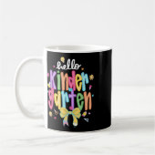 Mug Hello Kindergarten Team Kinder Back To School Teac (Gauche)