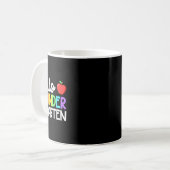 Mug Hello Kindergarten Team Kinder Back to School Teac (Devant gauche)