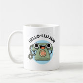 Mug Hello-lujah Funny Téléphone Pun (Gauche)