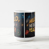 Mug Hello New Year Mug - Commencez 2025 avec Style (Centre)