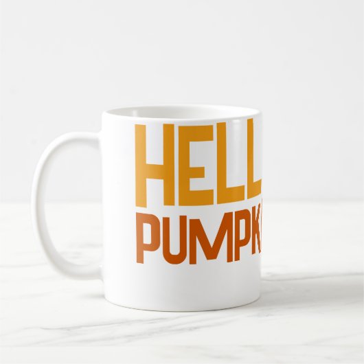 Mug hello pumpkin (Gauche)