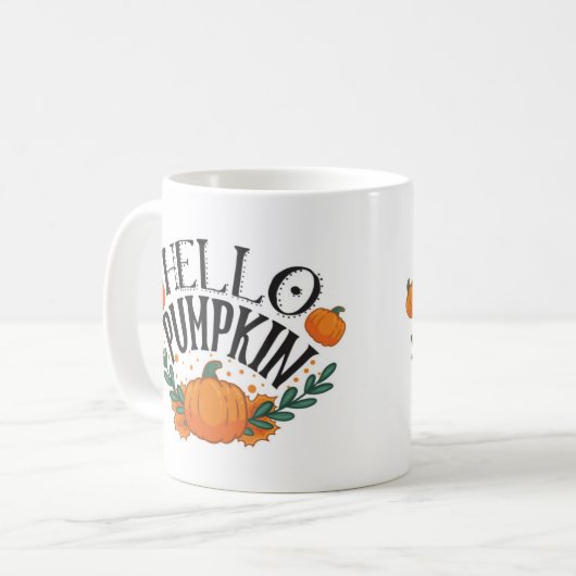 Mug Hello Pumpkin Fall Autumn (Devant gauche)