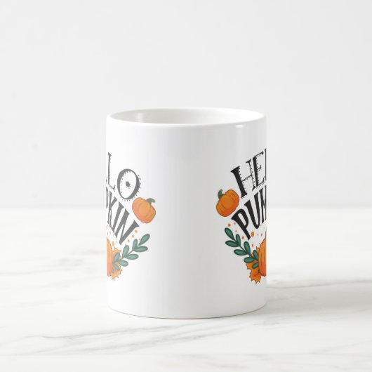 Mug Hello Pumpkin Fall Autumn (Centre)