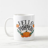 Mug Hello Pumpkin Fall Autumn                          (Gauche)