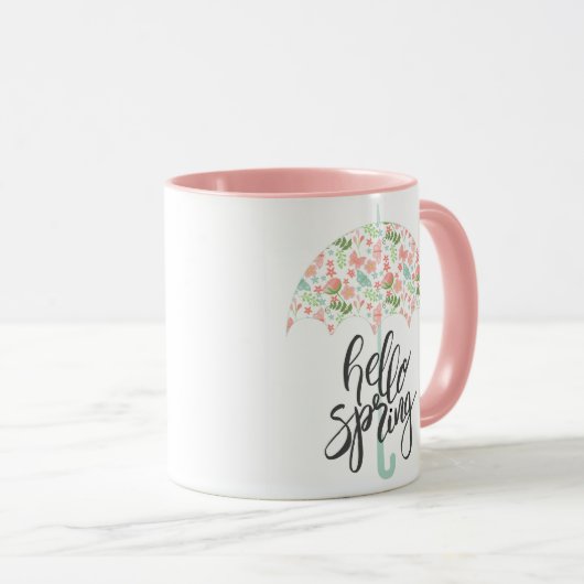 Mug Hello Spring (Devant droit)