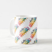Mug Hello Summer Faux Yarn Design (Devant gauche)