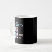 Mug Hello Ten Est 2015 Coquette Bow 10th Birthday Girl (Devant gauche)