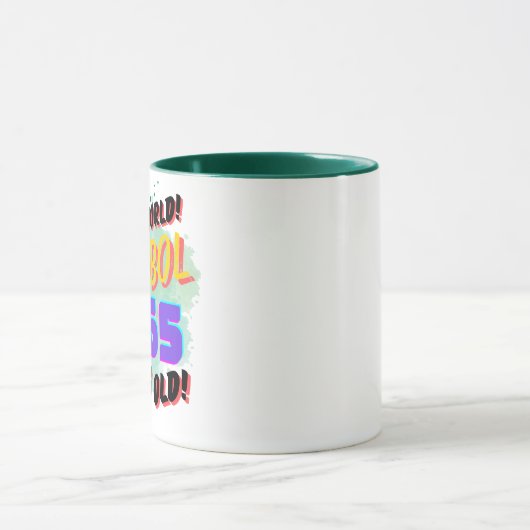 Mug Hello World Cobol Programming Language is Age 65 (Centre)