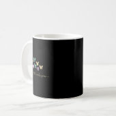 Mug Helping Little Minds Grow Butterfly Retro Teacher (Devant gauche)