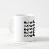 Mug Helvetica& (Devant gauche)