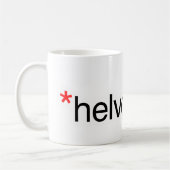 Mug helvetican non (Gauche)
