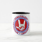 MUG HÉMATOLOGUE HÉMATOLOGIQUE SPÉCIALISTE LOGO ROUND (Centre)