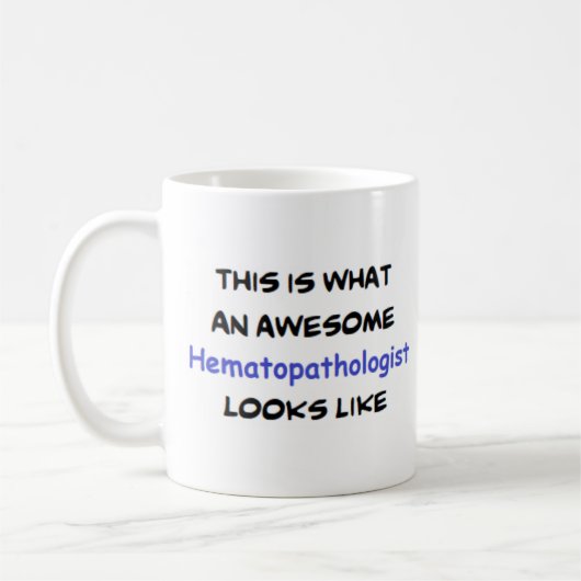 Mug hématopathologue, génial (Gauche)