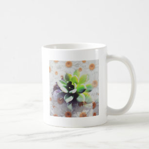 Mug Hen et poules et marguerites