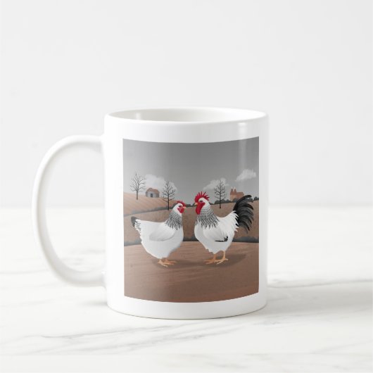 Mug Hen & Rooster (Gauche)