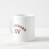 Mug Henderson, Nevada (Devant gauche)