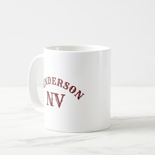 Mug Henderson, Nevada (Devant gauche)