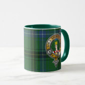 Mug Henderson Tartan & Badge (Devant droit)