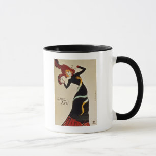 Mug Henri De Toulouse-Lautrec   Jane Avril 1899