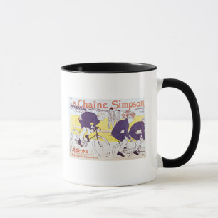 Mug Henri De Toulouse-Lautrec   la chaîne de Simpson,