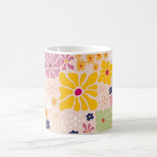 Mug Henri Matisse Floral Inspired Seamless Pattern (Centre)