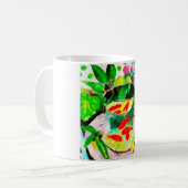 Mug Henri Matisse, Le poisson rouge, dessin numérique (Devant gauche)
