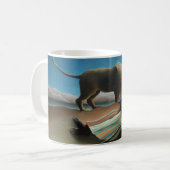 Mug Henri Rousseau Dormir Gitan Lion Peinture (Devant gauche)