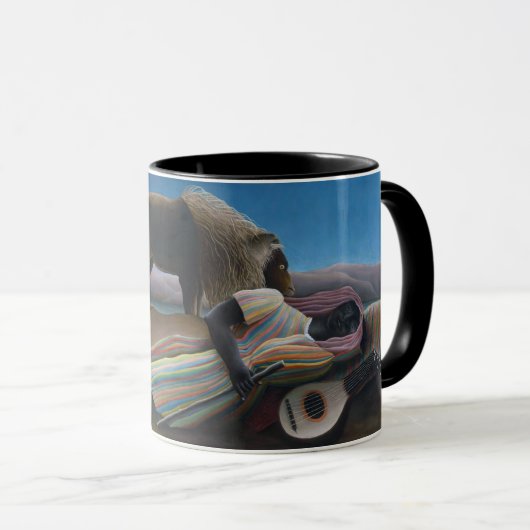Mug Henri Rousseau - Les Tziganes qui dorment (Devant droit)