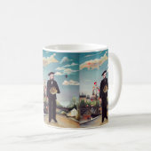 Mug Henri Rousseau - Mon portrait-Paysage (Devant droit)