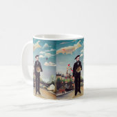 Mug Henri Rousseau - Mon portrait-Paysage (Devant gauche)