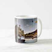 Mug Henri Rousseau - Pont de Sèvres et collines de Cla (Devant droit)