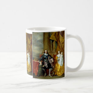 Mug Henrietta Maria et Charles I de Van Dyck