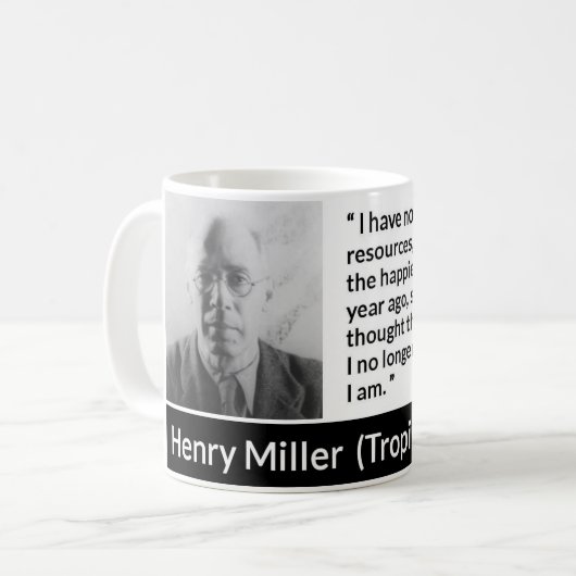 Mug Henry Miller (Devant gauche)
