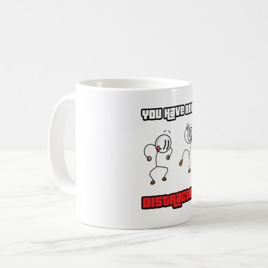 Mug Henry Stickmin Danse Distraction (Devant gauche)