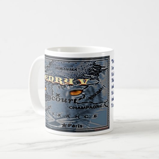 Mug Henry V "bande des frères " (Devant gauche)