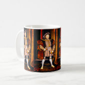 Mug Henry VIII Tudors Histoire King England six femmes (Devant gauche)