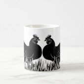 Mug Hens~Silhouette (Centre)