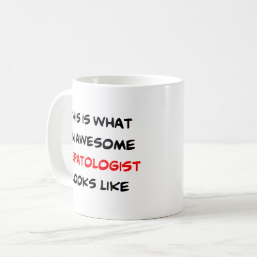 Mug hépatologue génial (Devant gauche)