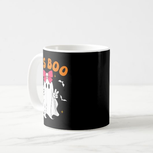 Mug Her Boo & His Boo Funny Matching Halloween Cou (Devant gauche)