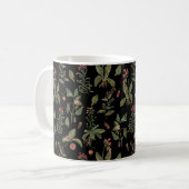 Mug Herbe Cottagecore Noir  (Devant gauche)