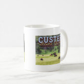 MUG HERBE DE BISON - PARC D'ÉTAT DE LA CUSTRE - DAKOTA (Devant droit)