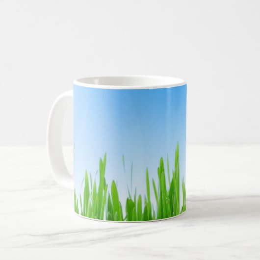Mug Herbe et ciel (Devant gauche)