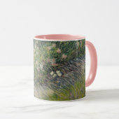Mug Herbe et papillons par Vincent van Gogh (Devant droit)