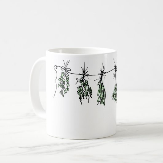 Mug Herbes du jardin (Devant gauche)