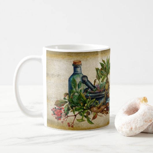 Mug Herbes magiques (Avec donut)